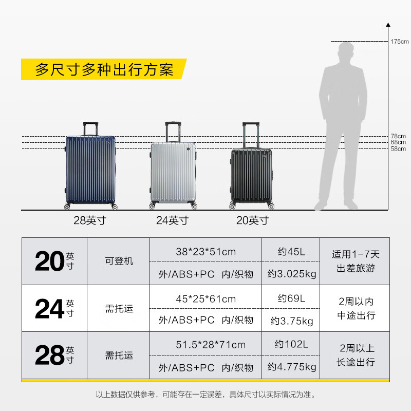 Hermes suitcase trolley case 24-inch suitcase men's large capacity password box women's checked business trip leather suitcase knight black