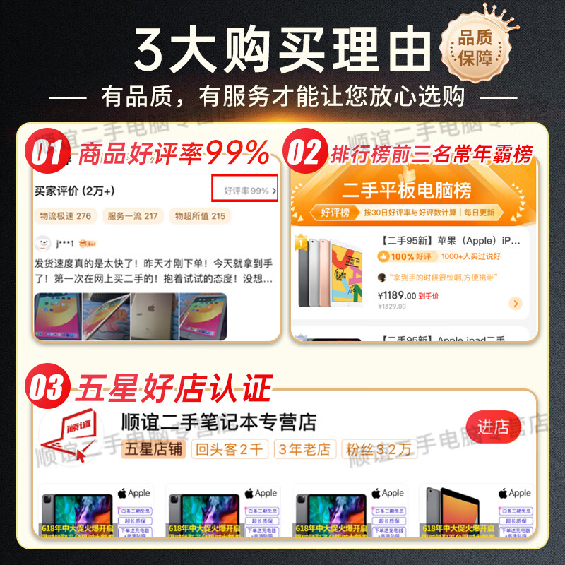 Second-hand 95 new Apple ipad second-hand Apple tablet mini mini 21 Pro second-hand tablet computer ipad8 2020 model 10.2 inch 128G