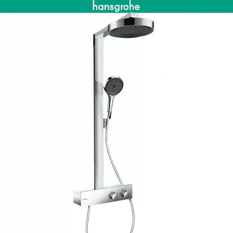 Hansgrohe high-end brand Jingyu all-in-one constant temperature top spray shower set chrome plated