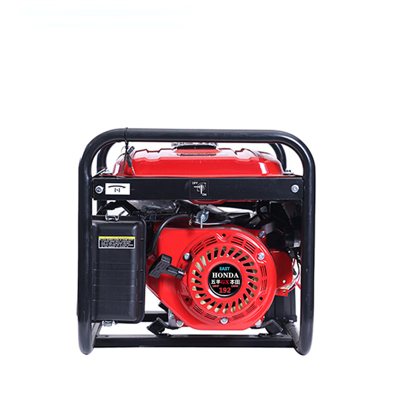 Honda gasoline generator Wuyang Honda power silent generator portable small household construction site outdoor emergency power 3 kilowatt gasoline hand start (single-phase electricity)