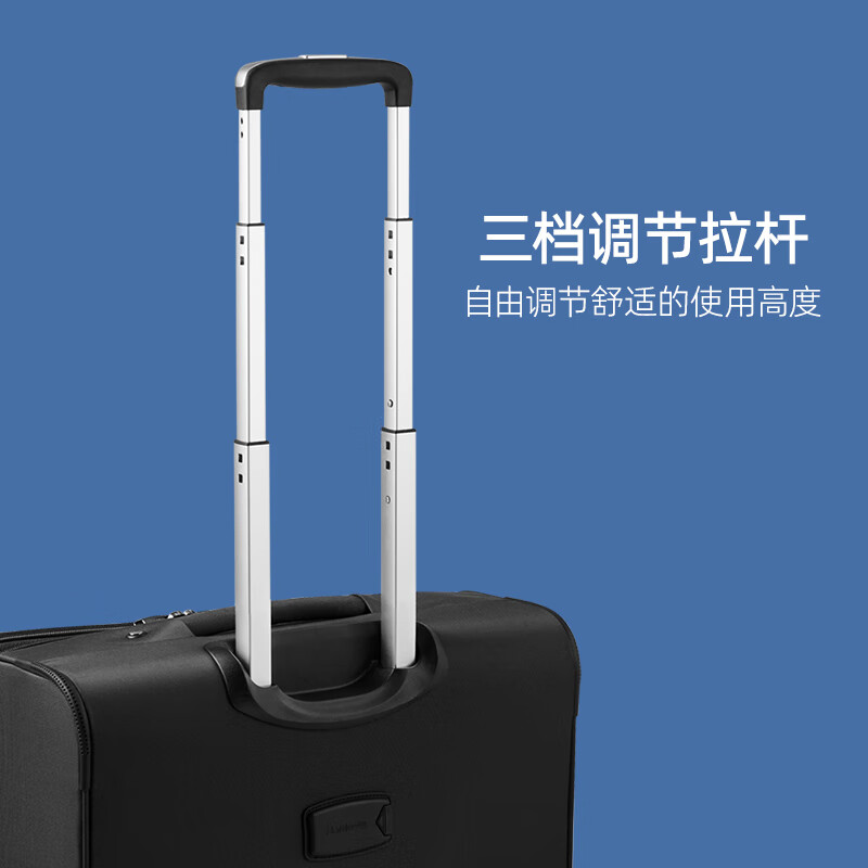 Hanker universal wheel trolley case for men and women business suitcase small suitcase boarding case password box 18 inches black