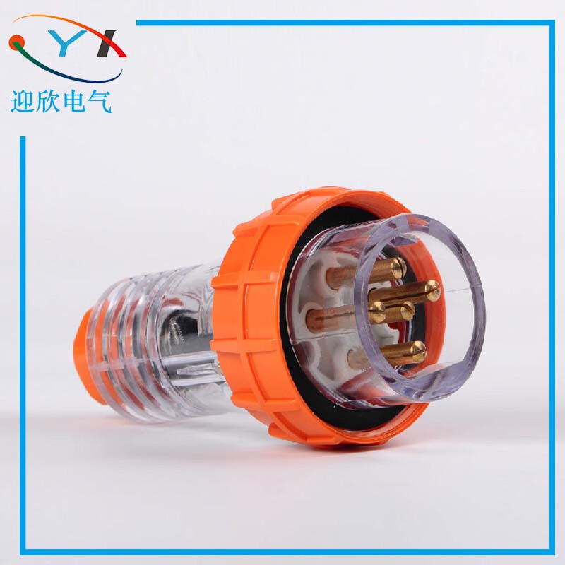 Waterproof Australian standard industrial plug 10/13/15A32A/40A/50A high power elbow male and female socket connector 56PA410