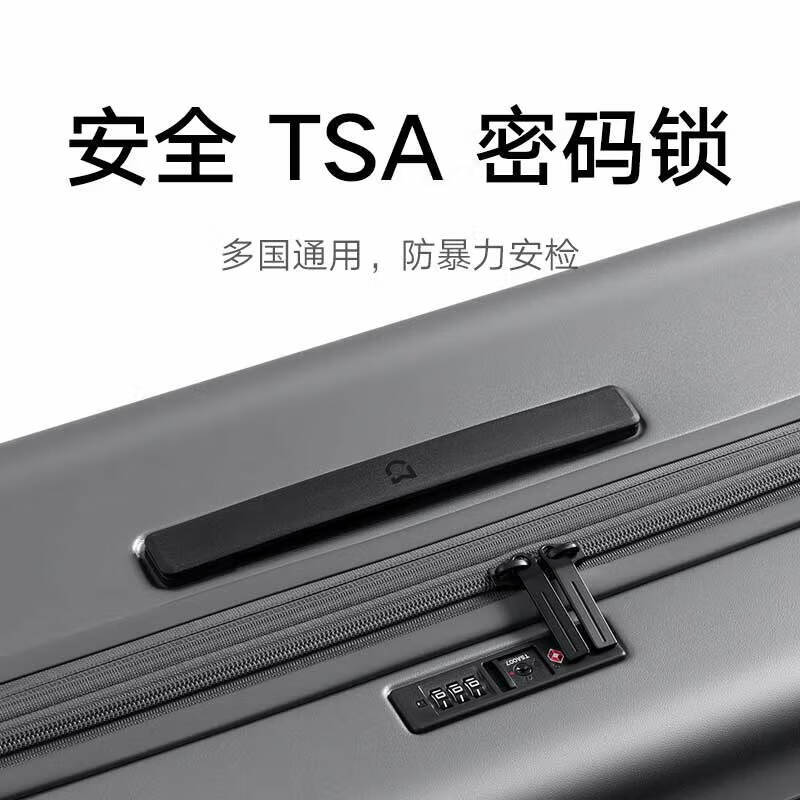 Mijia Xiaomi Suitcase Expansion Trolley Case Large Capacity PC Suitcase Universal Wheel Men's Password Box Women Super Capacity Mijia Expansion Suitcase - Gray 20 inches