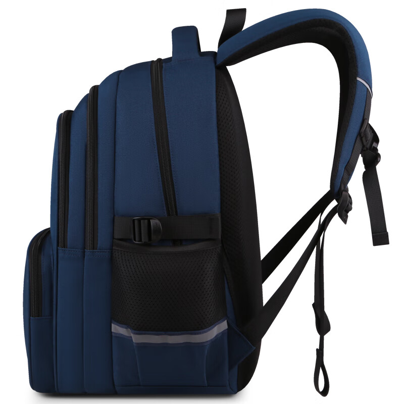 Edison inventor primary school bag boy spine protection and burden reduction 3-6 grade large capacity middle school student backpack 311#-2 blue