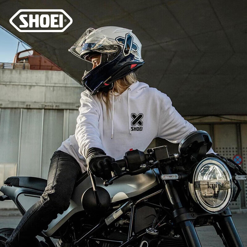 SHOEI helmet Z8 imported from Japan full-face motorcycle helmet commuter anti-fog motorcycle street helmet Thousand Paper Crane Red Ant M93 Z-8 symbol/IDEOGRAPH TC-6 XL