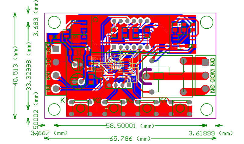 YYC-2S pulse trigger delay time relay module power off cycle timing circuit switch millisecond YYC-2S DC12V with shell + metal button