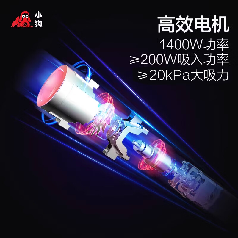 Puppy bucket vacuum cleaner household high-power super suction dry and wet blowing all-in-one multifunctional 15L large capacity vacuum cleaner D-809 industrial vacuum cleaner