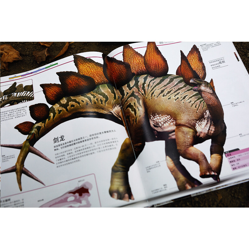 DK Encyclopedia of Dinosaur Knowledge, Hardcover Green Printing, Complete Collection of Dinosaur World, Popular Science Encyclopedia for Primary and Secondary School Students, Illustrated Book of Prehistoric Animals for 6-14 Years Old, Boys’ Favorite Popular Science Book