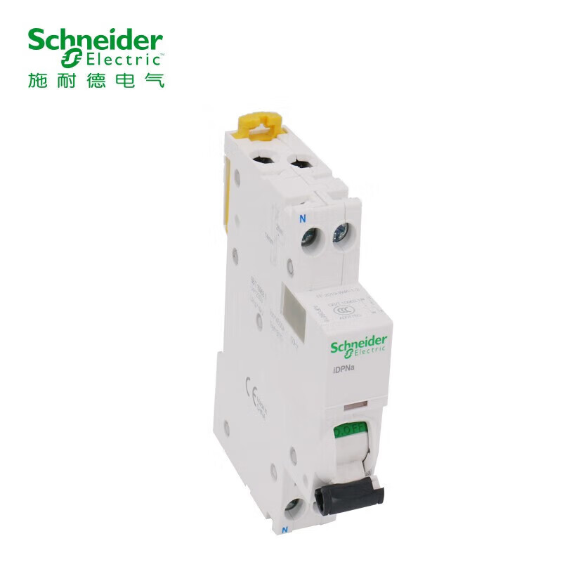 Schneider Electric air switch IDPN series C20A 4.5KA compact 1P+N occupies 1 position air circuit breaker A9P08620