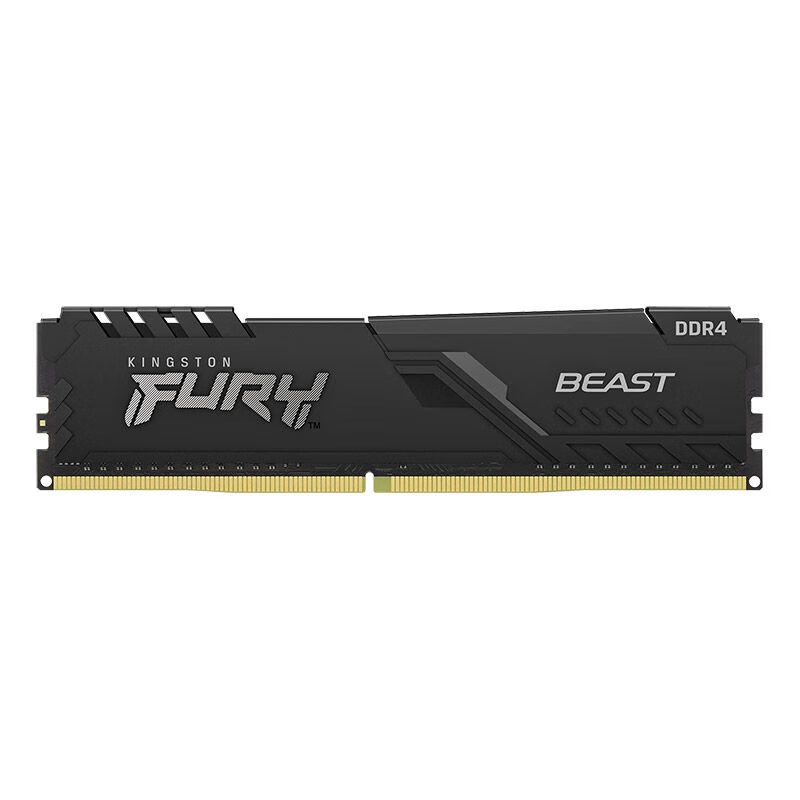 Kingston Fury Beast Series DDR4 2666 3200 3600 8G desktop memory D4 black 3600MHz