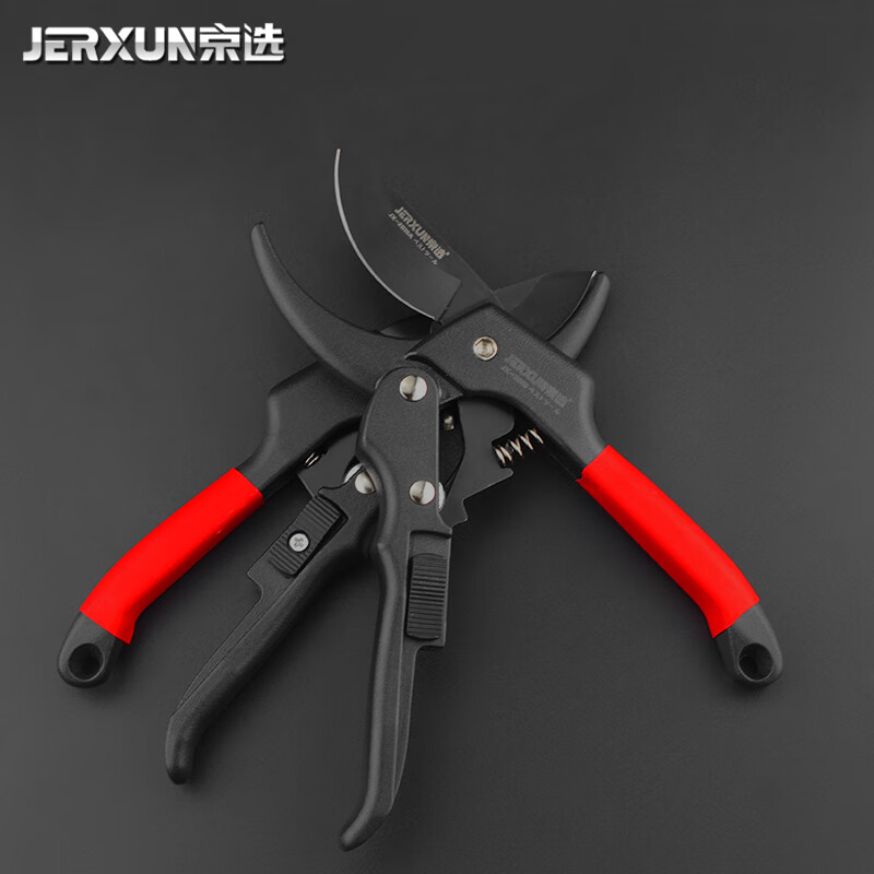 JERXUN pruning shears, garden scissors, tree branches, fruit tree scissors, gardening shears, flower shears, powerful thick branch shears, floral scissors tools
