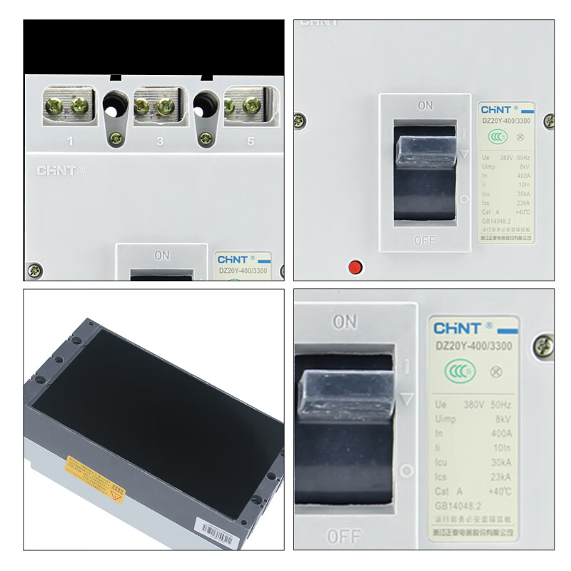 Plastic case circuit breaker DZ20Y series 250A 315A350A400A air DZ20Y-630/3300630A