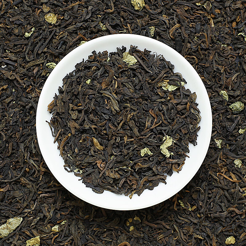 Monkey Ace Pu'er Ripe Tea Lotus Fragrance Pu'er Ripe Pu Yunnan Authentic Pu'er Ripe Tea 50g Bag