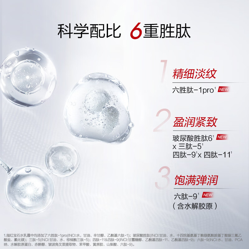 Proya Ruby Water Lotion Set + Face Cream 45g Skin Care Product Set Skin Care Gift Box Cosmetic Set New Year's Gift for Women