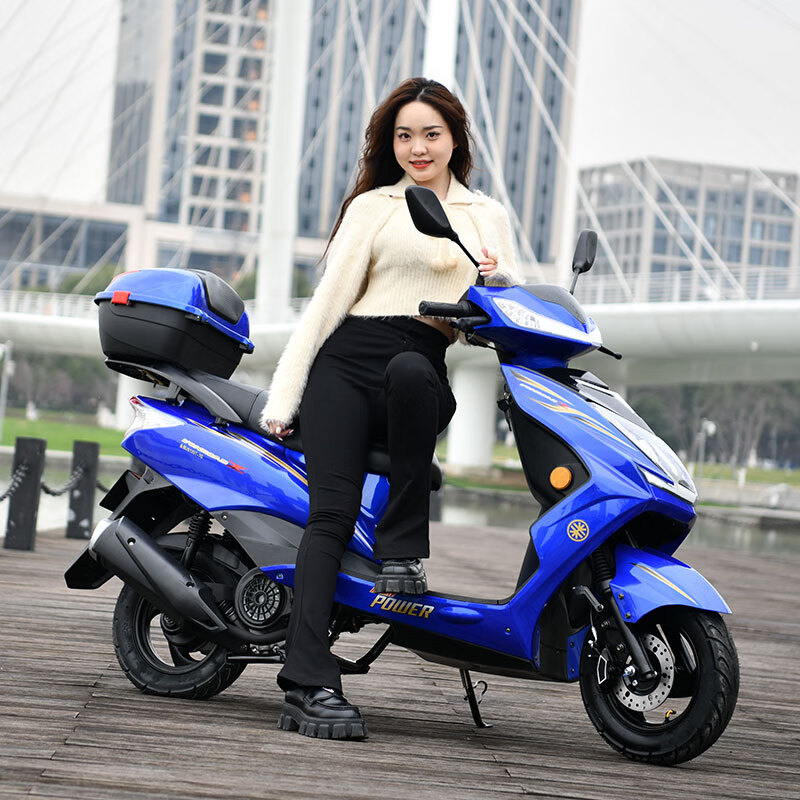 Jilang Xunying 125 scooter motorcycle Super Eagle Shangling Ghost Fire scooter National IV EFI style export version with high configuration National IV EFI can be branded white