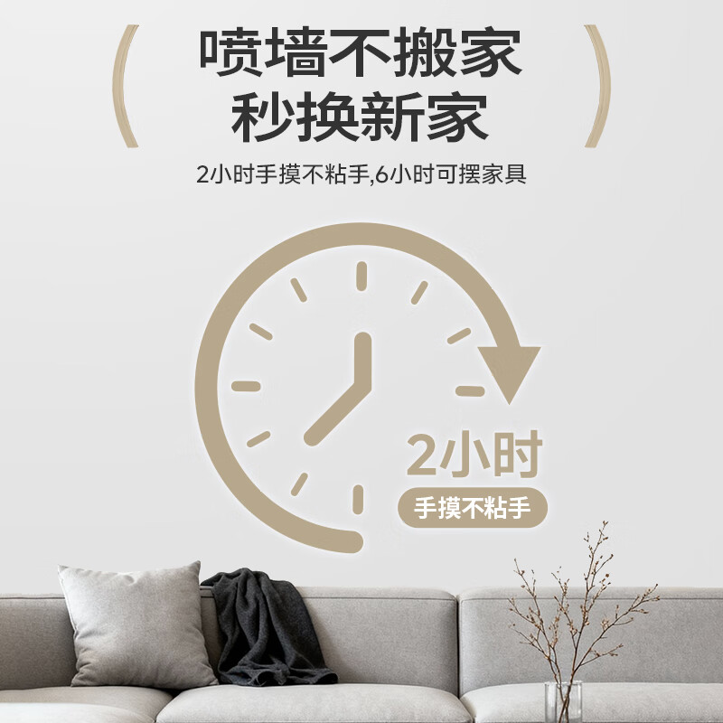 Carbaoli wall repair self-spray paint wall repair paste latex paint wall repair paste white wall decontamination repair artifact white paint 600ml