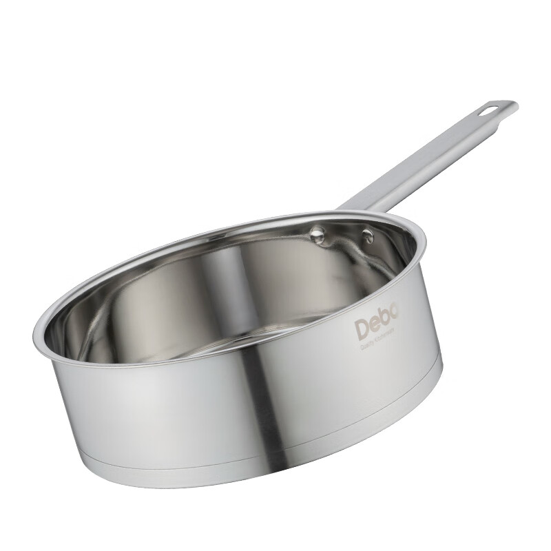 Debo Debo 304 stainless steel soup pot and frying pan set of two pieces