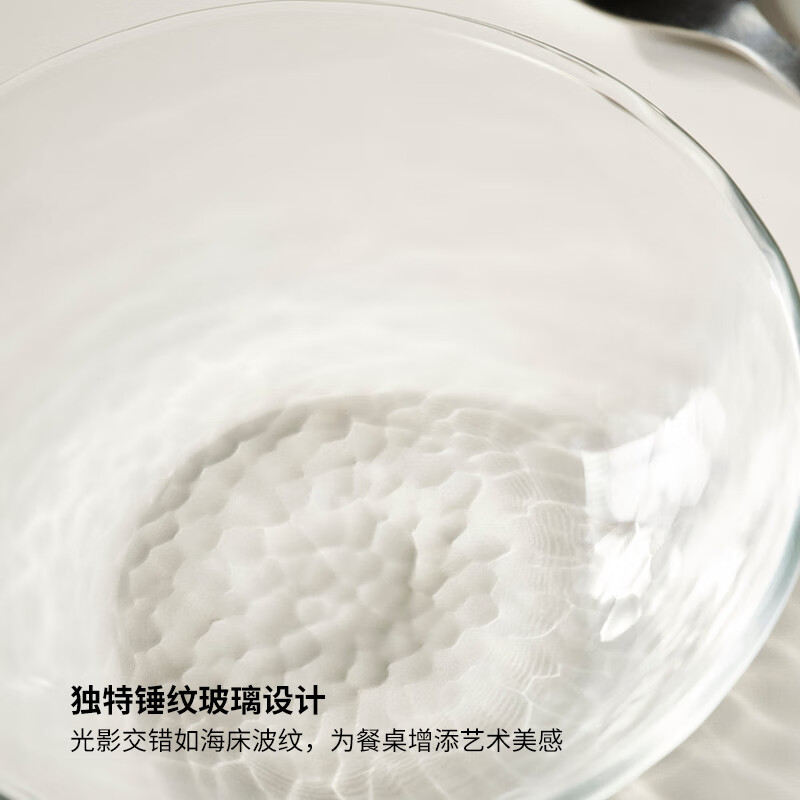 IKEA (IKEA) new product STRANDKRABBA rice bowl glass bowl soup bowl dining table home bowl 15cm