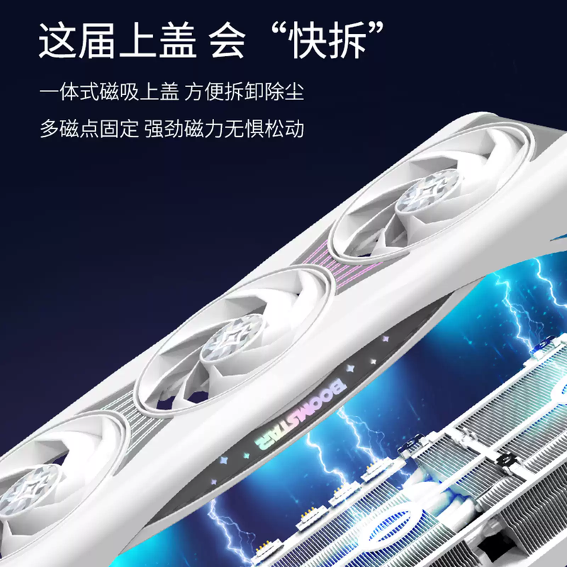 GALAXY BOOMSTAR GeForceRTX5080 Xingyao desktop computer e-sports game independent graphics card 16GB RTX5080 Xingyao UNAOC+ Hall of Fame GS1000