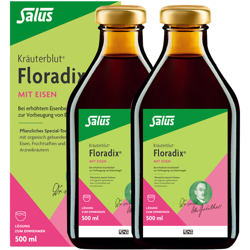 Shalusi Tieyuan imported from Germany Tieyuan green iron oral liquid 500ml*2 bottles of iron supplement, qi and blood oral liquid