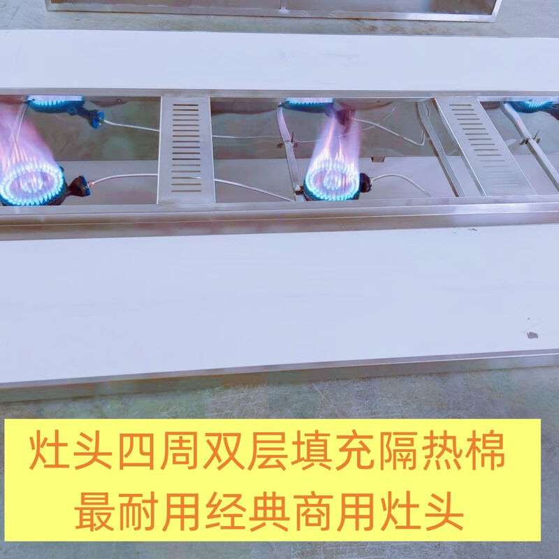 TAPNM mobile stall folding food cart night market Oden skewers spicy hot pot multi-functional stall cart with roof 1.4 meters + 0.5 meters two-pot simple model gas model (free shipping)