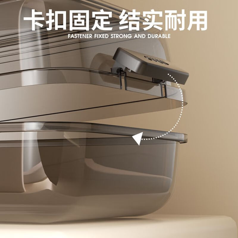 Meikejie Plastic Shoe Box Storage Box Transparent Shoe Box Shoe Cabinet Storage Shoe Rack Internet Celebrity Side Opening Storage Space Saving Thickening Small Size Comes with Drying Tablets + Scent Tablets Nado Gray 1 Trial Model Only One Single Shipment