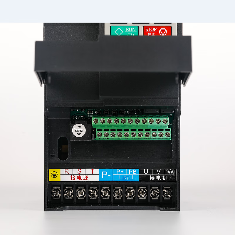 Frequency converter three-phase 380V single-phase 220V fan water pump motor speed regulator 0.75-110KW factory direct sales 1.5kw (ordinary model) three-phase 380v in three-phase 380v out