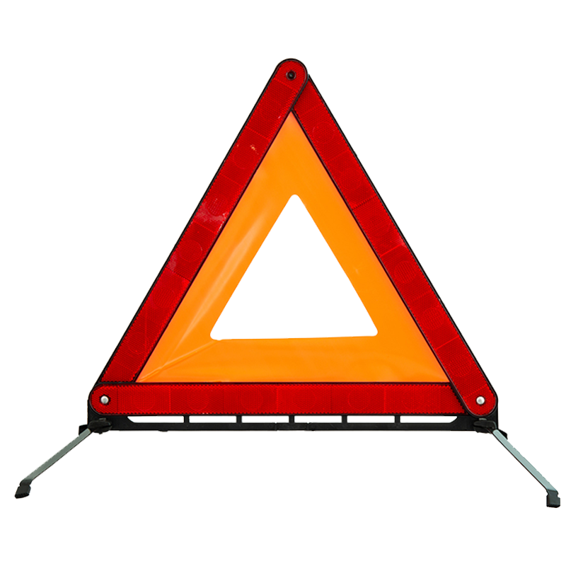 Shenlong car triangle warning sign, national standard car reflective tripod, dangerous failure safety parking warning sign