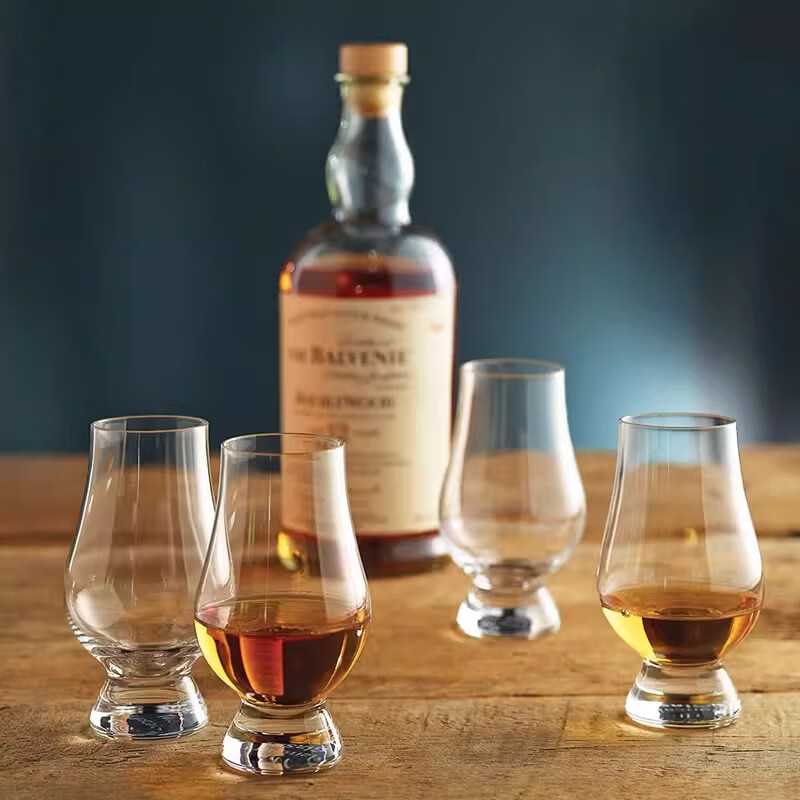 Glencairn imported crystal whiskey glass Glencairn cup professional tasting tulip smelling cup classic whiskey cup 190ml single pack