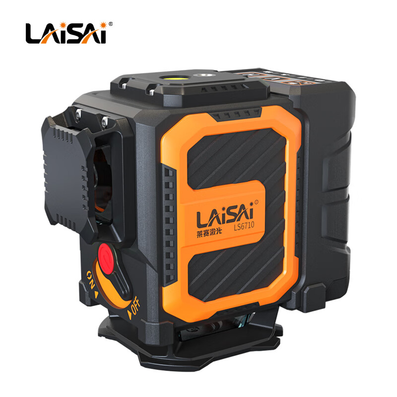 LAISAI LS6710 red light 12-line horizontal line level stick to the ground high-precision high-brightness marking instrument