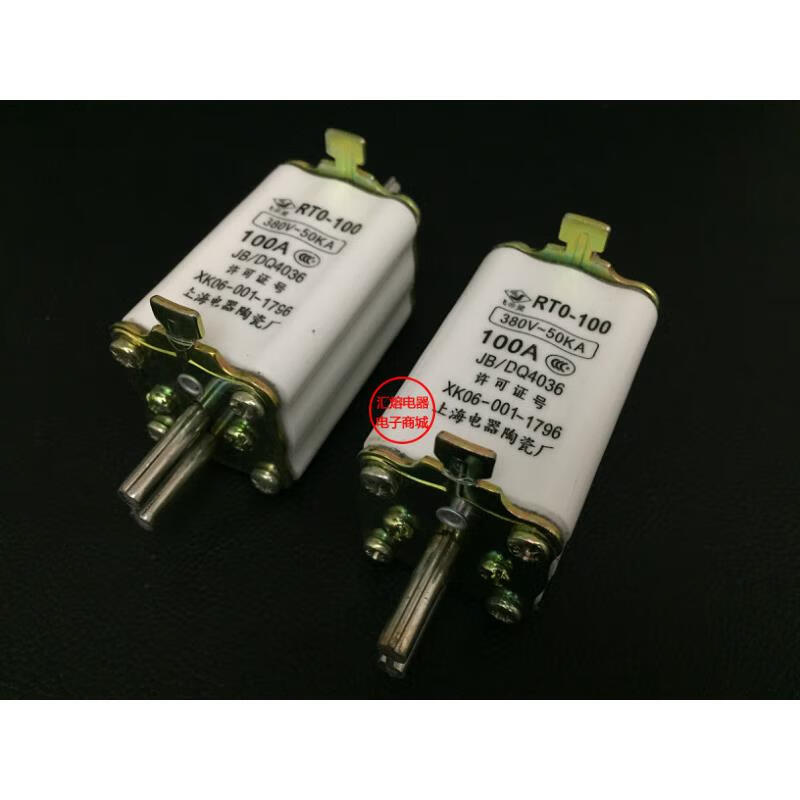 RTO RT0 100 type 50A 60A 100A ceramic fuse fuse core 380V-50KA 50A