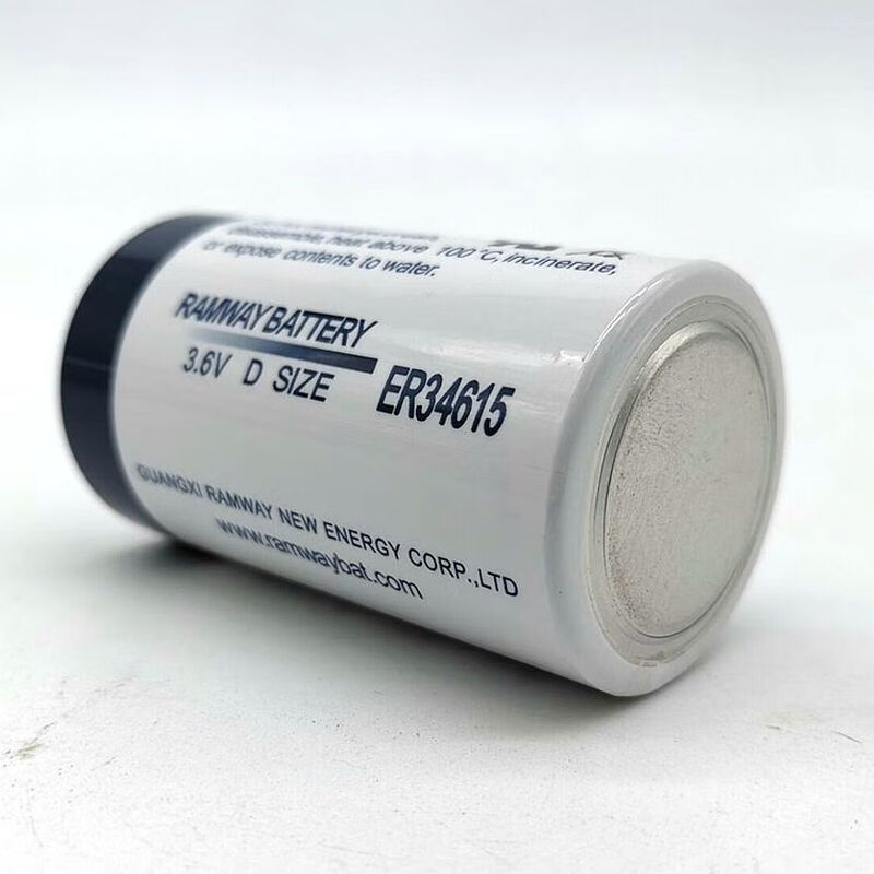 ER34615 lithium battery 3.6VD type ER34615M/H flow meter gas meter water meter battery flat head