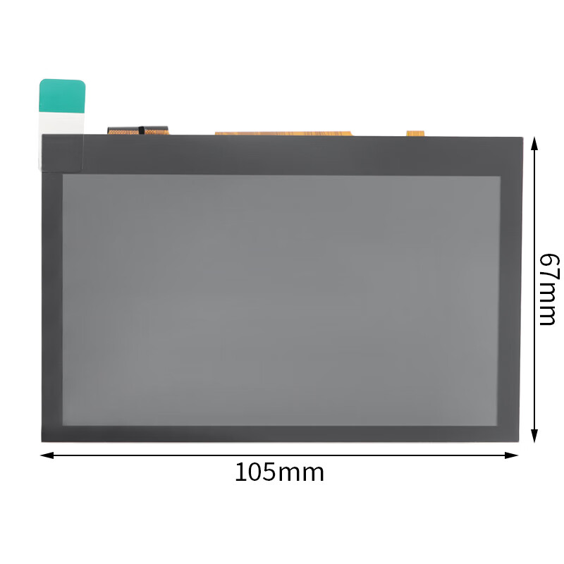 YourCee 4.3-inch TFT LCD screen RGB interface MCU STM32 display module Capacitive touch screen No specifications No specifications