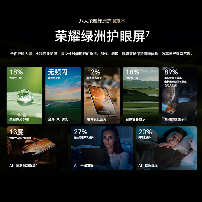 99% new Honor MagicPad3 Pro 13.3-inch tablet 5th generation Snapdragon 8 Extreme Edition chip 165Hz ultra-high brush eye protection Moon Shadow White 16GB+512GB