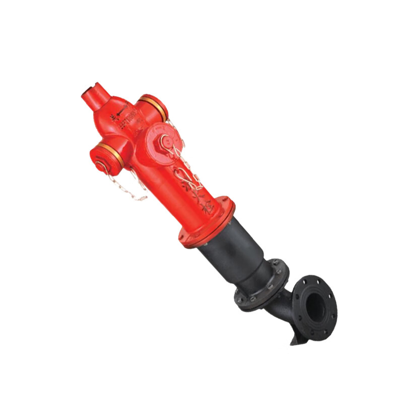 Outdoor above-ground fire hydrant model SS100/65mm pressure level 1.6Map matching with elbow and wrench table