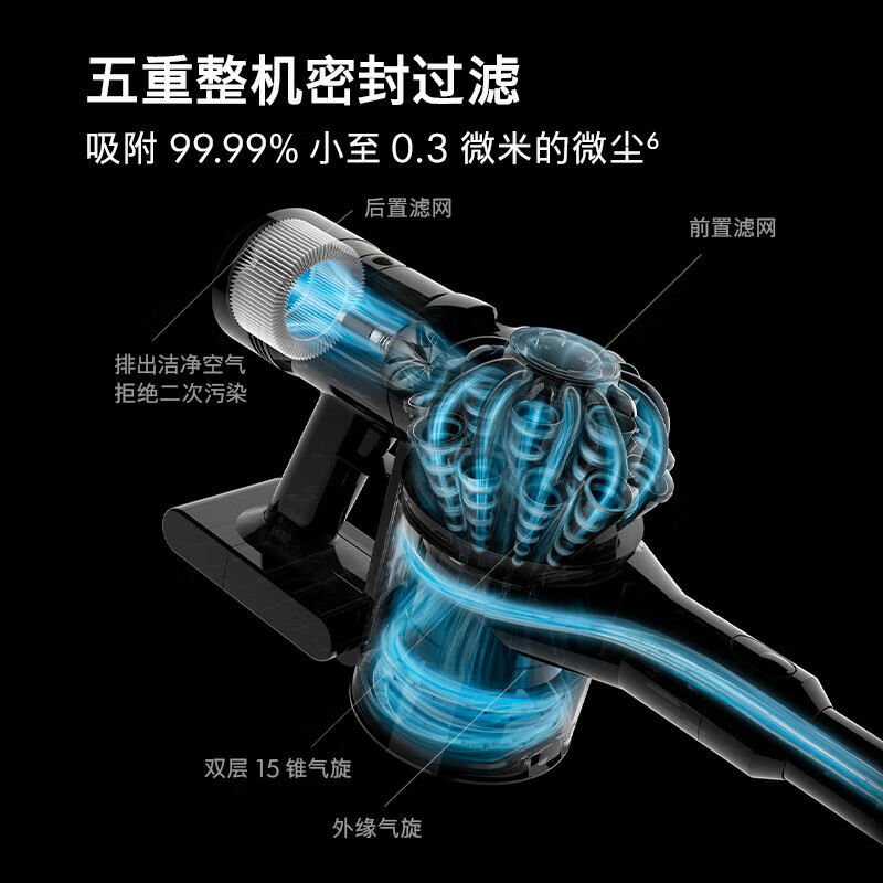 Dyson (DYSON) V8 Cordless Vacuum Cleaner Upgraded Handheld Wireless Vacuum Cleaner for Mites, Pets, and Home Suitable