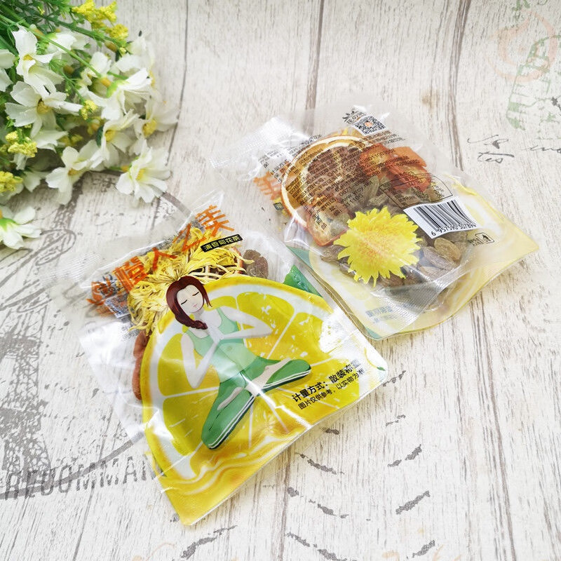 Kejuhua's Yoga Flower and Fruit Tea Lip Teacher's Combination Fruit Tea Bags Nutritional Internet Celebrity Passion Fruit Lemon Slices Soaked in Water Orange Man's Beauty Fragrance Chrysanthemum Tea 1 Jin (10-11 Bags)