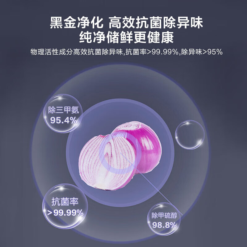 Haier's 24-year new product refrigerator 620 liters double door double door large capacity air-cooled frost-free first-class energy efficiency dual frequency conversion energy-saving home rental refrigerator ice and snow white 620 liters black gold purification +90 open door hover