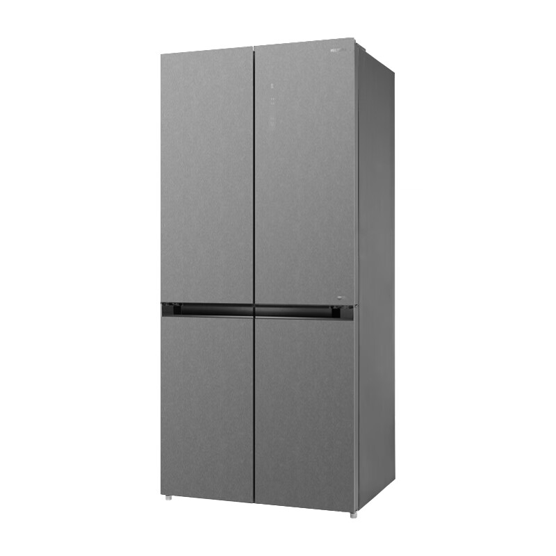 MeiLing Dual System Refrigerator 506/507/600 liter embedded cross four-door constant temperature micro-freezing home bottom cooling ultra-thin embedded full-odor smart refrigerator 507WP9BTZ 599mm zero inlay silk gray
