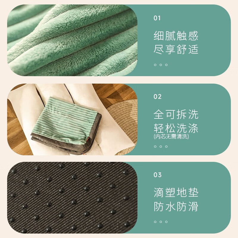 Huayuan Pet Furniture Dog House Mat, universal for all seasons, large dog winter warm dog bed, pet sofa, removable and washable sleeping pad, cat nest