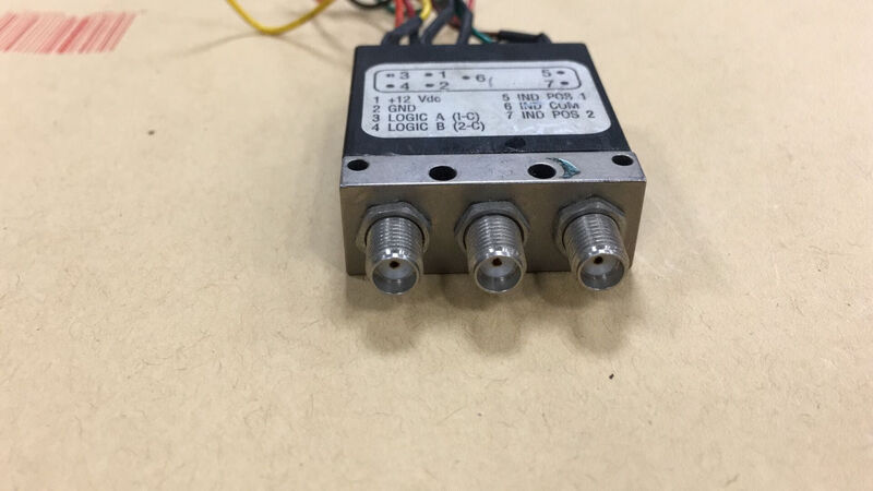 RCTRDS-SR022DC-18GHz12V single pole double throw RF coaxial switch SMATTL control