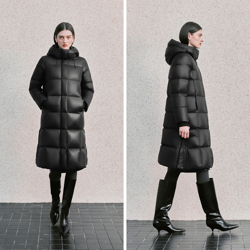 Same style as Semir shopping mall | XCNSPACE aerospace cooperation series down jacket for women 2025 goose down jacket 101725113005