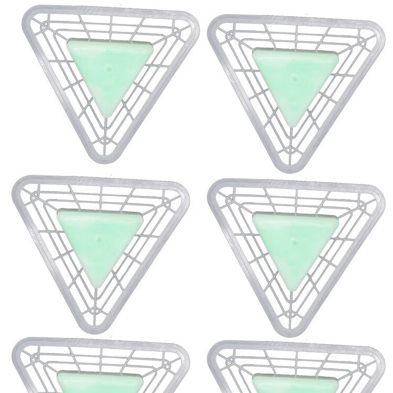 Minggu urinal deodorizing triangle block 10 pieces urinal scented ball deodorizing block cleaning ball urinal filter descaling men's public toilet shopping mall office building CW444140