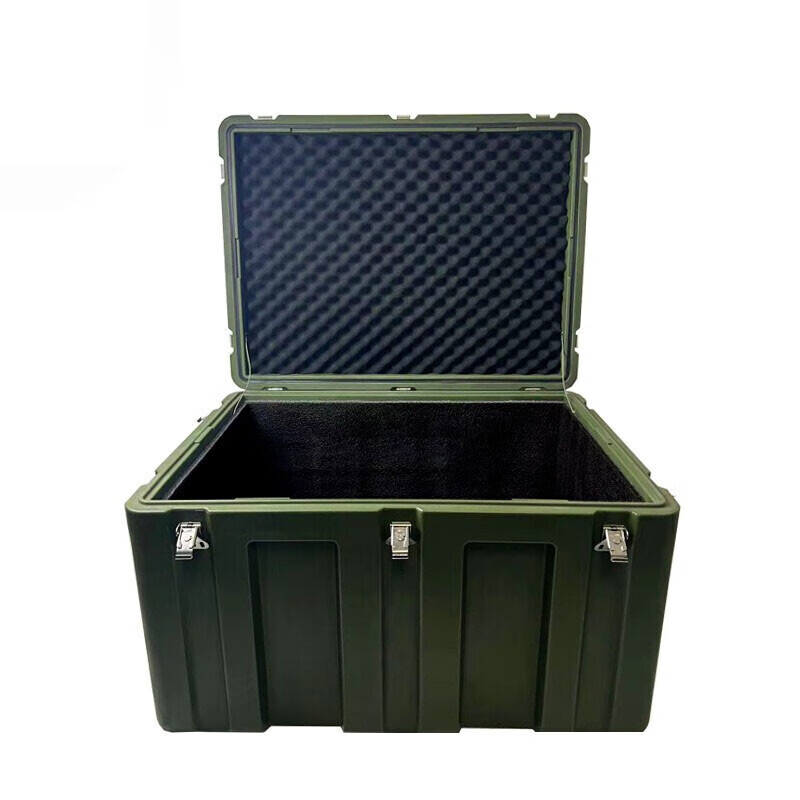 Xinteri rotational molding box 600*500*400mm military green material box field equipment supply airdrop box precision instrument box multi-functional emergency rescue equipment box