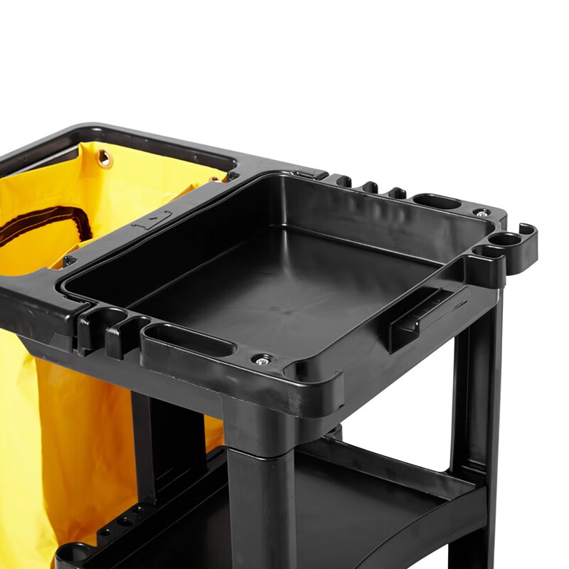 RUBBERMAID COMMERCIAL PRODUCTS Rubbermaid cleaning cart hotel guest room cart property cleaning service cart linen cart traditional large capacity cleaning cart traditional cleaning cart 617388