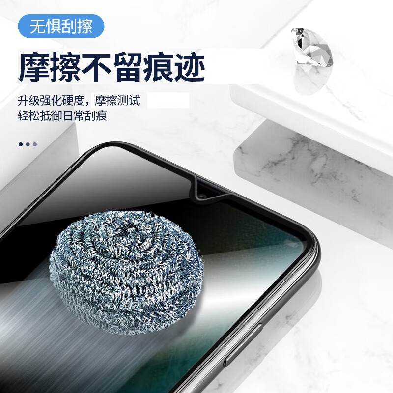 Kehanda Apple 12/12mini anti-peep ceramic film iPhone 12 Promax full glue tempered soft film frosted anti-blue light high-definition anti-fall and explosion-proof twelve mobile phone protective film to protect privacy privacy full glue ceramic film 1 piece for Apple 12