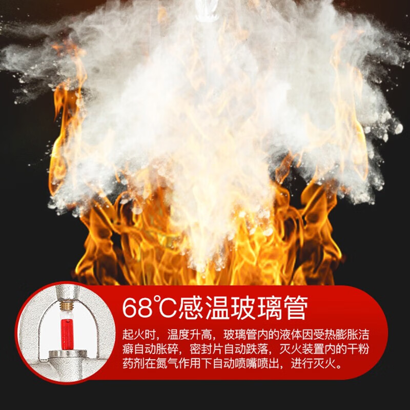 Lanyan 4kg hanging fire extinguisher commercial 4kg automatic fire extinguishing ball 6kg 8kg 10kg fire certified temperature sensing fire extinguisher hotel factory garage hanging dry powder 6kg