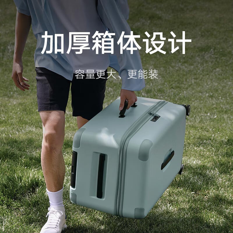 Xiaomi Mijia Large Capacity Multi-Size Suitcase Luggage Trolley Case Universal Wheel Men's Password Box Women Business Travel Mijia Large Capacity Suitcase Carbon Black 28 Inch