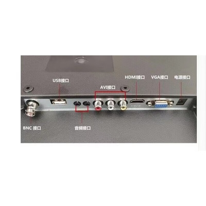 Tsinghua Unisoc 15-inch 4 3 monitor 17-inch VGA19 positive monitor built-in audio can be wall-mounted 15-inch positive 1 1 19-inch positive monitor 1