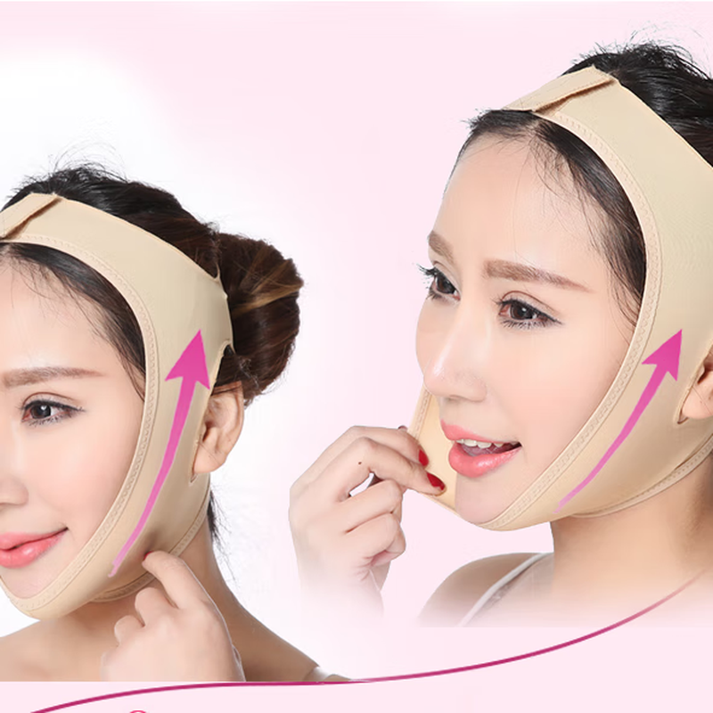 Adults like parotid gland postoperative pressure headgear, face slimming bandage, chin cover, chin corrector, chin dislocation fixation belt XXL
